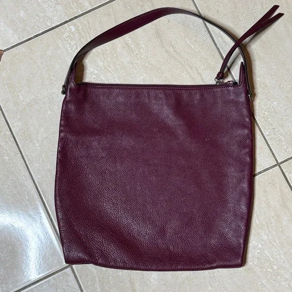 COCCINELLE Coccinelle Grained Leather Shoulder Bag New Handbag - Picture 2 of 10